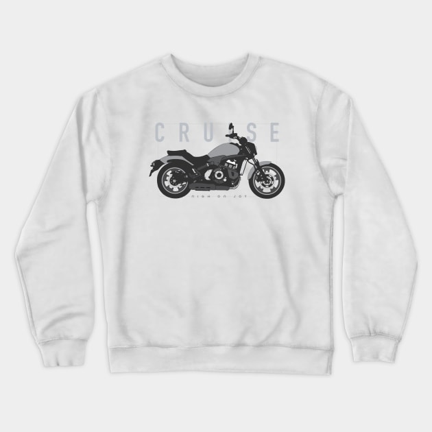 Cruise Vulcan S grey Crewneck Sweatshirt by NighOnJoy